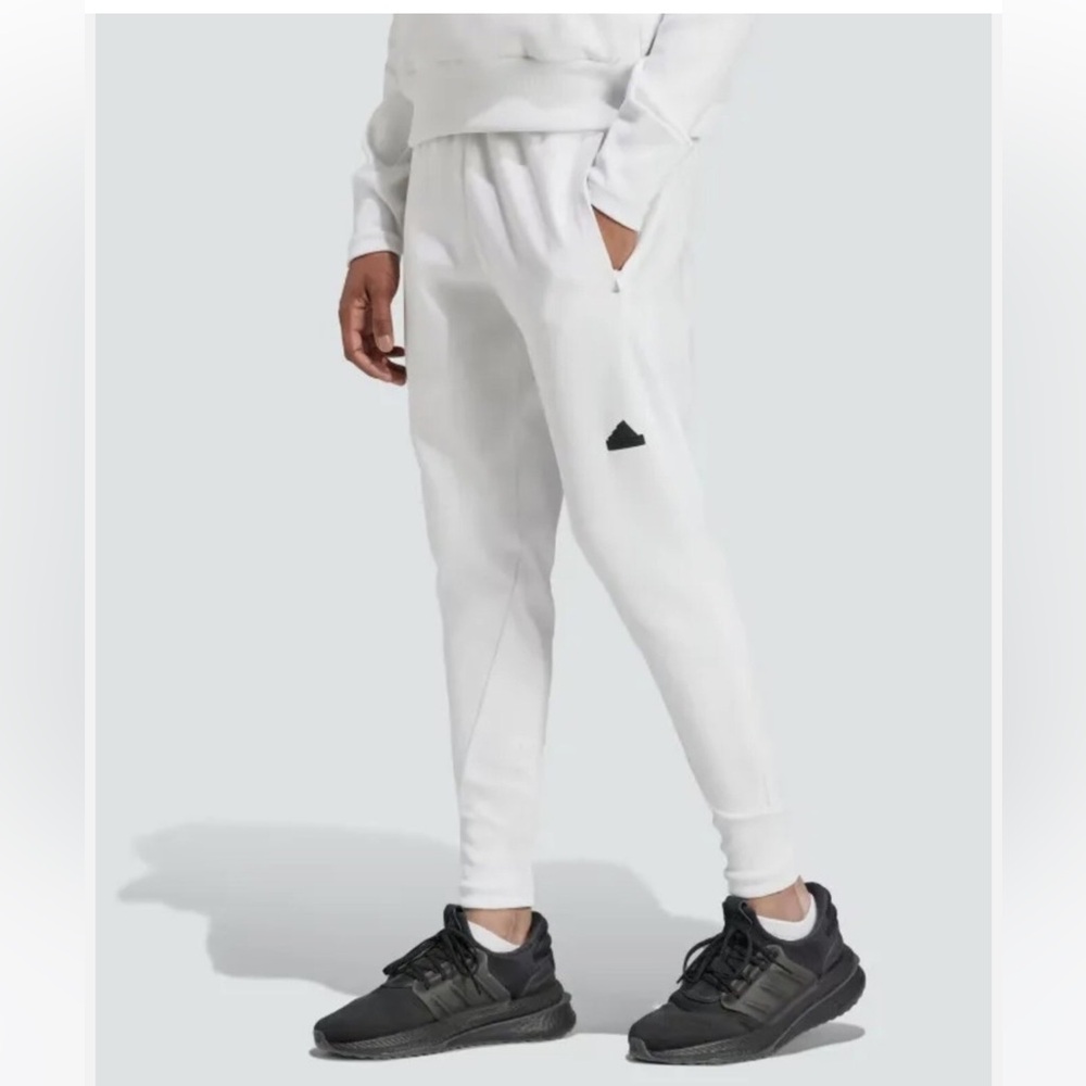 New Adidas MZ.N.E. Woven Pants Joggers with Black Logo